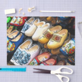 Papier Mousseline Clogs, Amsterdam, Pays-Bas - Papier Tissus (Artisanat)