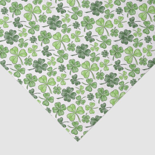 Papier Mousseline Clover vert (Détail)