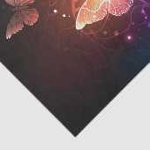 Papier Mousseline Clowing Night Butterflies (Détail)