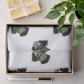 Papier Mousseline Clown squelettique irlandais (Cadeau)