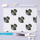 Papier Mousseline Clown squelettique irlandais (Artisanat)
