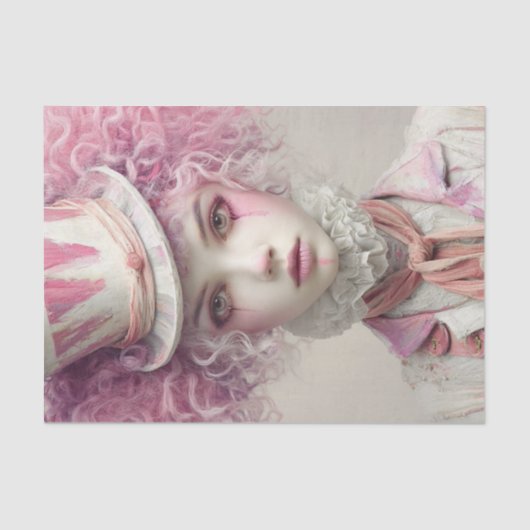 Papier Mousseline Clowns Classe6 (Recto)