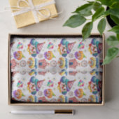 Papier Mousseline Clowns Joyeux (Cadeau)