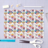 Papier Mousseline Clowns Joyeux (Artisanat)