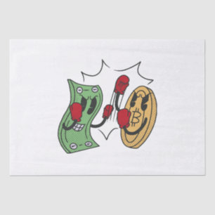 Papier Mousseline Club de combat Crypto