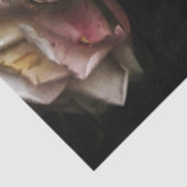 Papier Mousseline Cluster de roses blanches (Détail)