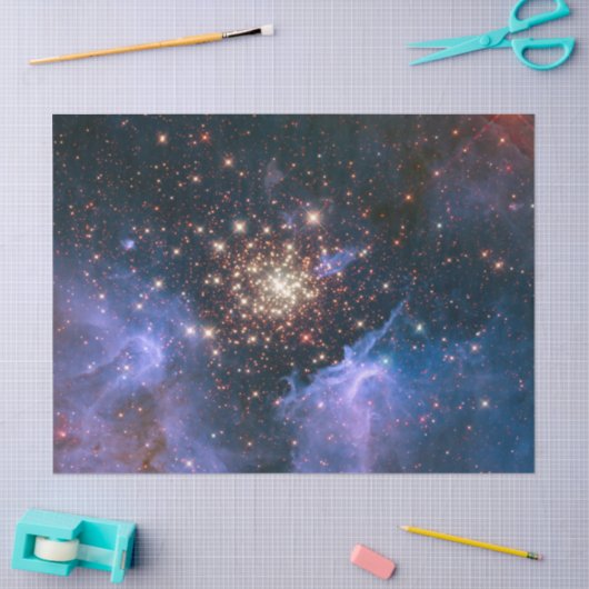 Papier Mousseline Cluster étoile NGC 3603 (Artisanat)