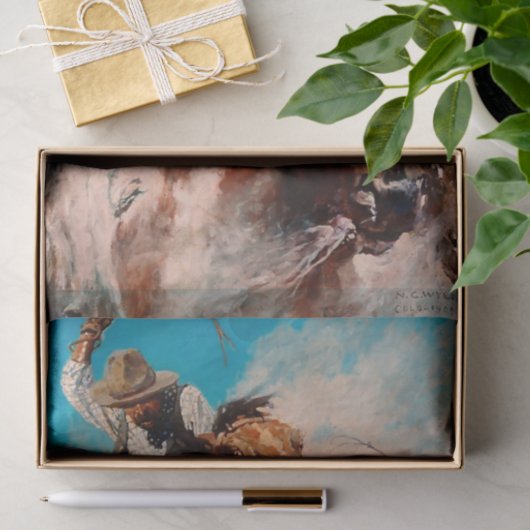 Papier Mousseline CN Wyeth Peinture "Couper" (Cadeau)