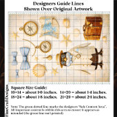 Papier Mousseline Coastal Penguin Mini Elements Set FG6 Decoupage