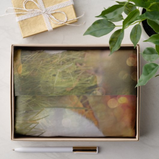 Papier Mousseline cobaye mignon de Noël (Cadeau)