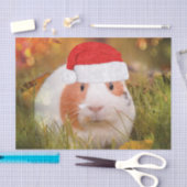 Papier Mousseline cobaye mignon de Noël (Artisanat)