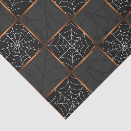Papier Mousseline Cobweb Checkerboard (Détail)