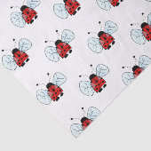 Papier Mousseline Coccinelle   (Détail)