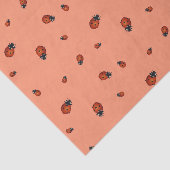 Papier Mousseline Coccinelles (Détail)