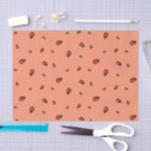 Papier Mousseline Coccinelles (Artisanat)