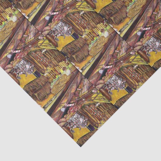 Papier Mousseline Cochon, Budapest (Détail)