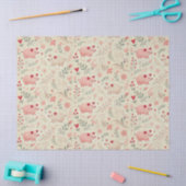 Papier Mousseline Cochon lunaire (Artisanat)