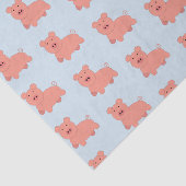 Papier Mousseline Cochon mignon (Détail)