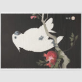 Papier Mousseline Cockatoo et grenade par Ohara Shōson (Recto)
