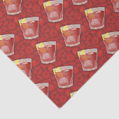 Papier Mousseline cocktail Americano (Détail)
