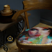 Papier Mousseline Cocktail Retro Tropical Lime Decoupage