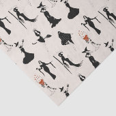 Papier Mousseline Cocktail sorcier sanglant Hart Squelette Halloween (Détail)