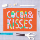 Papier Mousseline Cocoa & Kisses (Artisanat)