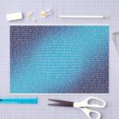 Papier Mousseline Codage (Cyber World) (Artisanat)