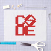 PAPIER MOUSSELINE CODE (Artisanat)