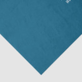 Papier Mousseline Code QR bleu océan modifiable (Détail)