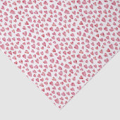 Papier Mousseline Coeur d'amour de l'eau rose (Détail)