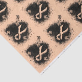 Papier Mousseline Coeur de gravité du ruban de sensibilisation à la  (Détail)