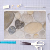 Papier Mousseline Coeur de pierre (Artisanat)