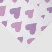 Papier Mousseline Cœur Pastel (Détail)