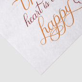 Papier Mousseline coeur reconnaissant est un coeur heureux action de (Détail)