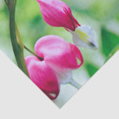 Papier Mousseline Coeur rose Bleeding Flower Plutôt élégant (Détail)