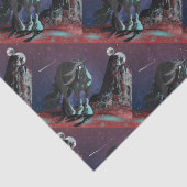 Papier Mousseline Coeur tzigane (Détail)