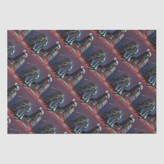 Papier Mousseline Coeur tzigane (Recto)