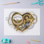 Papier Mousseline Coeur vapeur avec un manomètre (Artisanat)