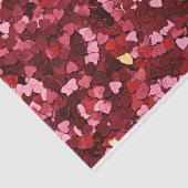 Papier Mousseline Cœurs (Détail)