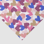 Papier Mousseline Coeurs (Détail)