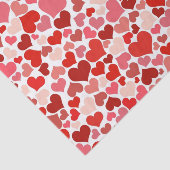 Papier Mousseline Cœurs (Détail)