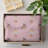 Papier Mousseline Cœurs Colorés "XOXO" Saint-Valentin (Cadeau)