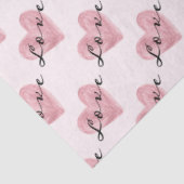 Papier Mousseline Coeurs d'amour (Détail)