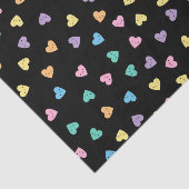 Papier Mousseline Coeurs de bonbons de goth Pastel de Kawaii (Détail)