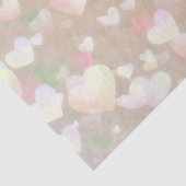 Papier Mousseline Coeurs de Champagne (Détail)