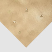 Papier Mousseline Coeurs de Parties scintillant Gold Glam (Détail)