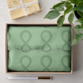 Papier Mousseline Coeurs d'infinité du chasseur (Cadeau)