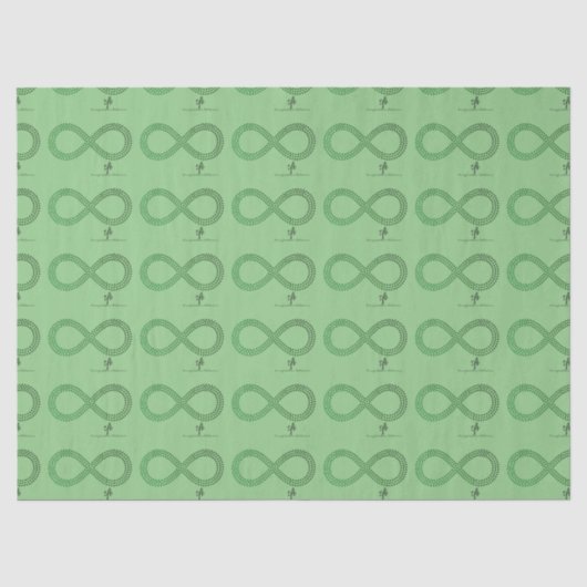 Papier Mousseline Coeurs d'infinité du chasseur (Recto)