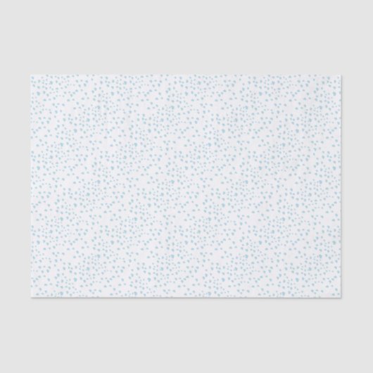 Papier Mousseline Coeurs flottants bleus Couverture Arrière - plan (Recto)